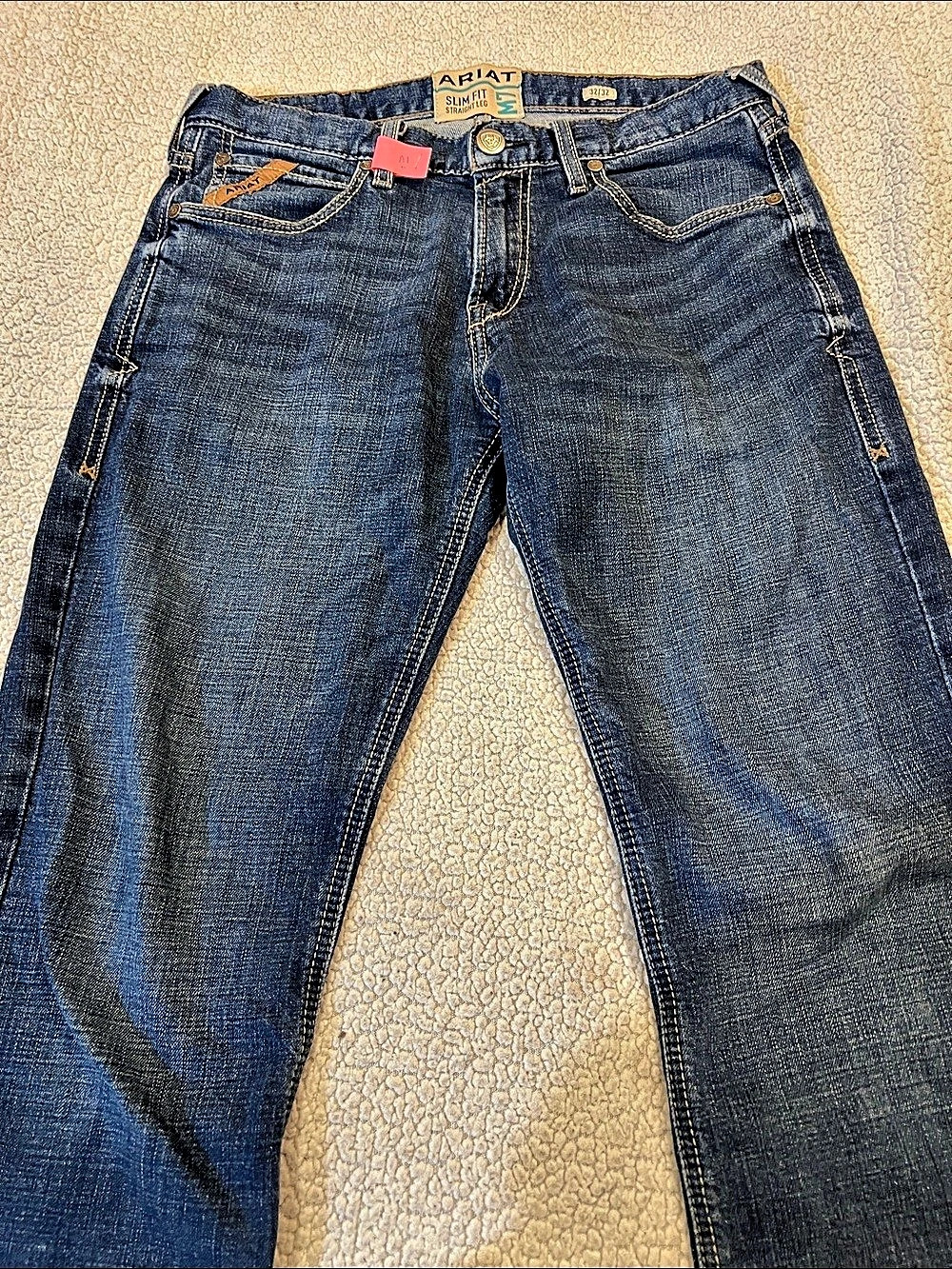 Ariat M7 Slim Fit Straight Leg Jeans M7 Men's Blue Jeans Waist 32
